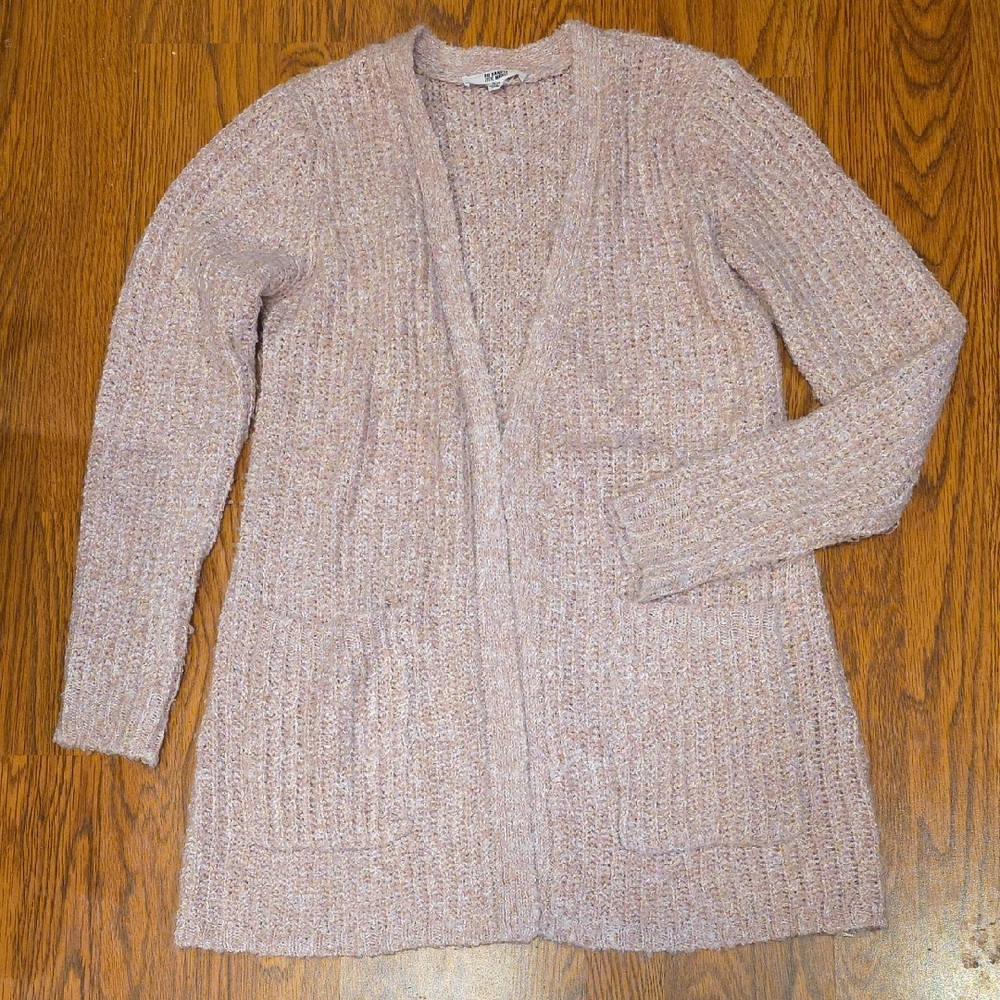 BB Dakota Soft Knit Cardigan - Light Pink